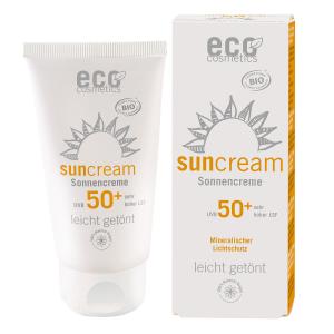 Sonnenschutzmittel SPF 50 BIO (75 ml) - leicht getönt