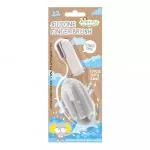 Jack n Jill Silikon-Zahnbürste Fingerzahnbürste für Babys (2 Stück) Etui - für Kinder von 6 bis 12 Monaten