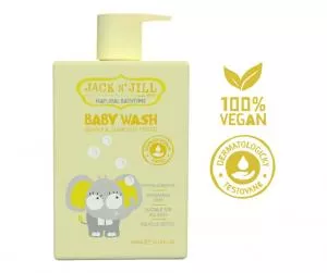 Jack n Jill Duschgel für Babys von Geburt an (300 ml) - hypoallergen und für die ganze Familie geeignet