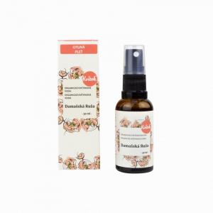 Blumenwasser mit Spray - Damaszener Rose BIO (30 ml) - universell einsetzbar