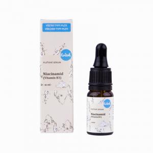 Gesichtsserum - Niacinamid (Vitamin B3) (10 ml) - für zu Akne neigende, empfindliche und reife Haut