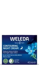 Weleda Straffende Nachtcreme Blauer Enzian und Alpine Zaubernuss