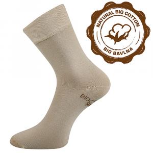 Socken BIO Baumwolle beige