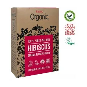 Radico Kräuterkur BIO (100 g) - Hibiskus - gegen Ergrauen und Haarausfall