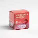 Velvety Arganöl-Badebombe - Hagebutte Rose - Muffin (45 g)