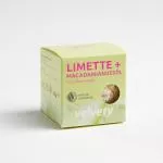 Velvety Badebombe mit Macadamiaöl - Limette (50 g)