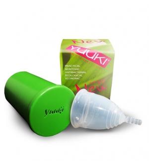 Menstruationstasse - Large Soft - inklusive Sterilisationsbecher