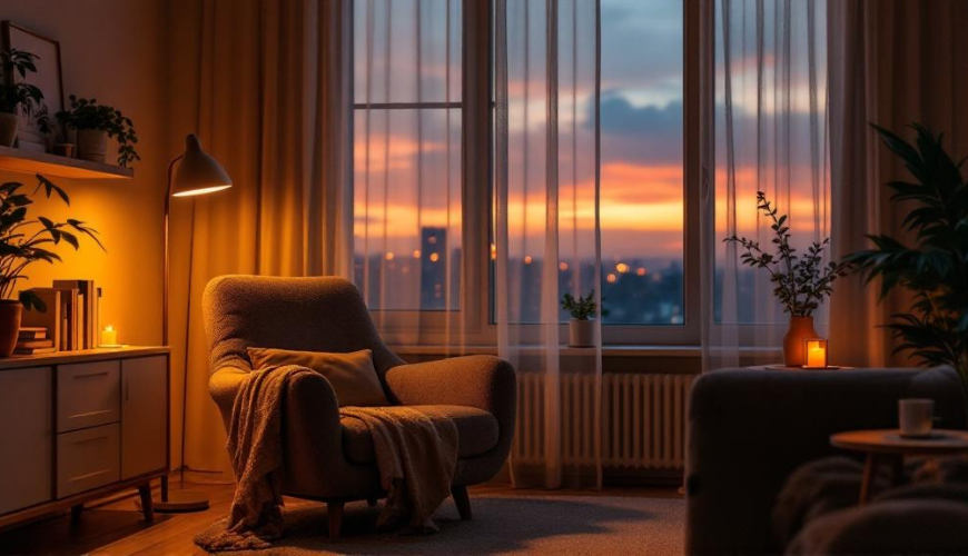 Wie man ein beruhigendes Zuhause mit Licht schafft, das den Schlaf fördert und Stress reduziert