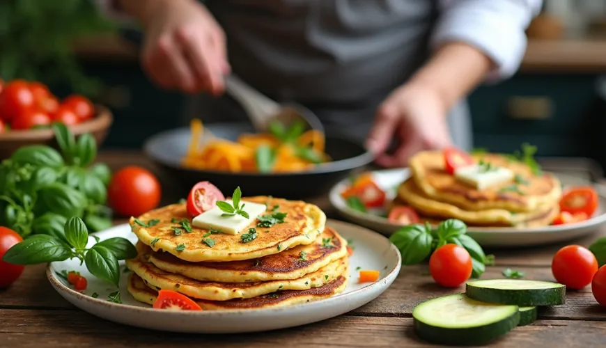 Entdecken Sie den Zauber von herzhaften Pfannkuchen und ihren unbegrenzten Variationen.