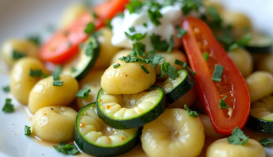 Probieren Sie Zucchini-Haluschky ohne Mehl und Sie werden sie lieben